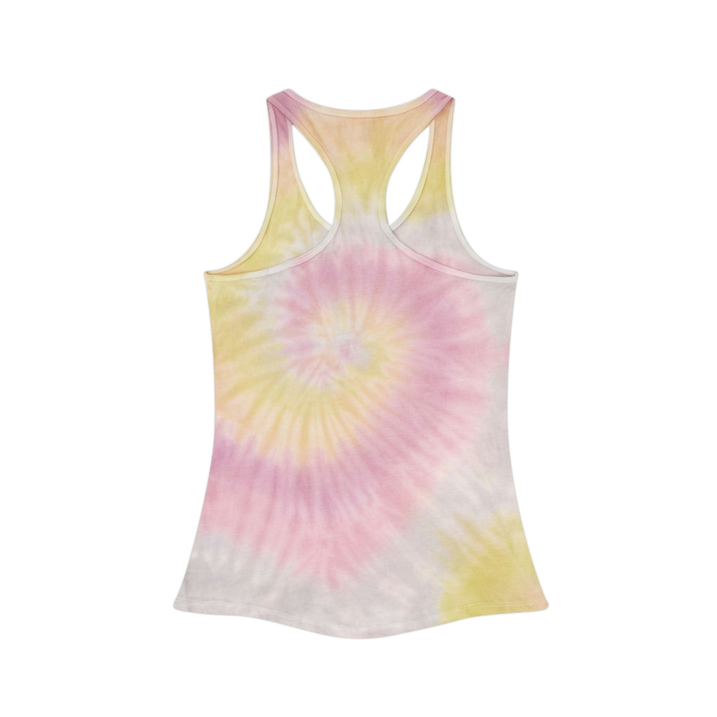 Albion LV Logo Lg- Tie Dye Racerback Tank Top (ALB-LV-21-300W)