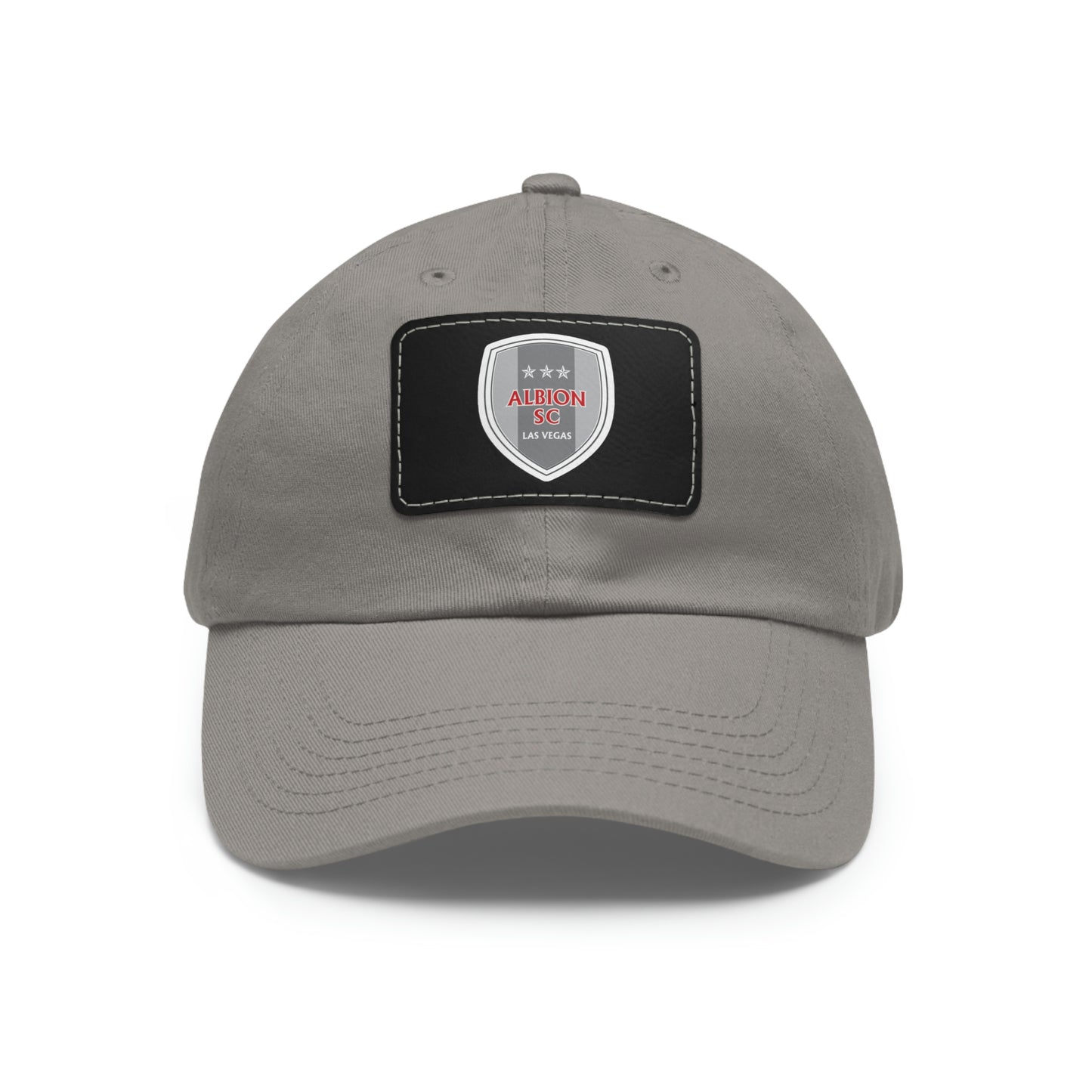 Albion LV Shield- Dad Hat with Leather Patch (ALB-LV-11-013U)