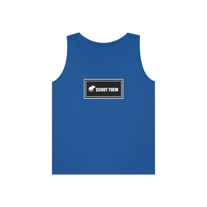 ScoutThem Shield Lg- Unisex Heavy Cotton Tank Top (ST-FGS-21-316U)