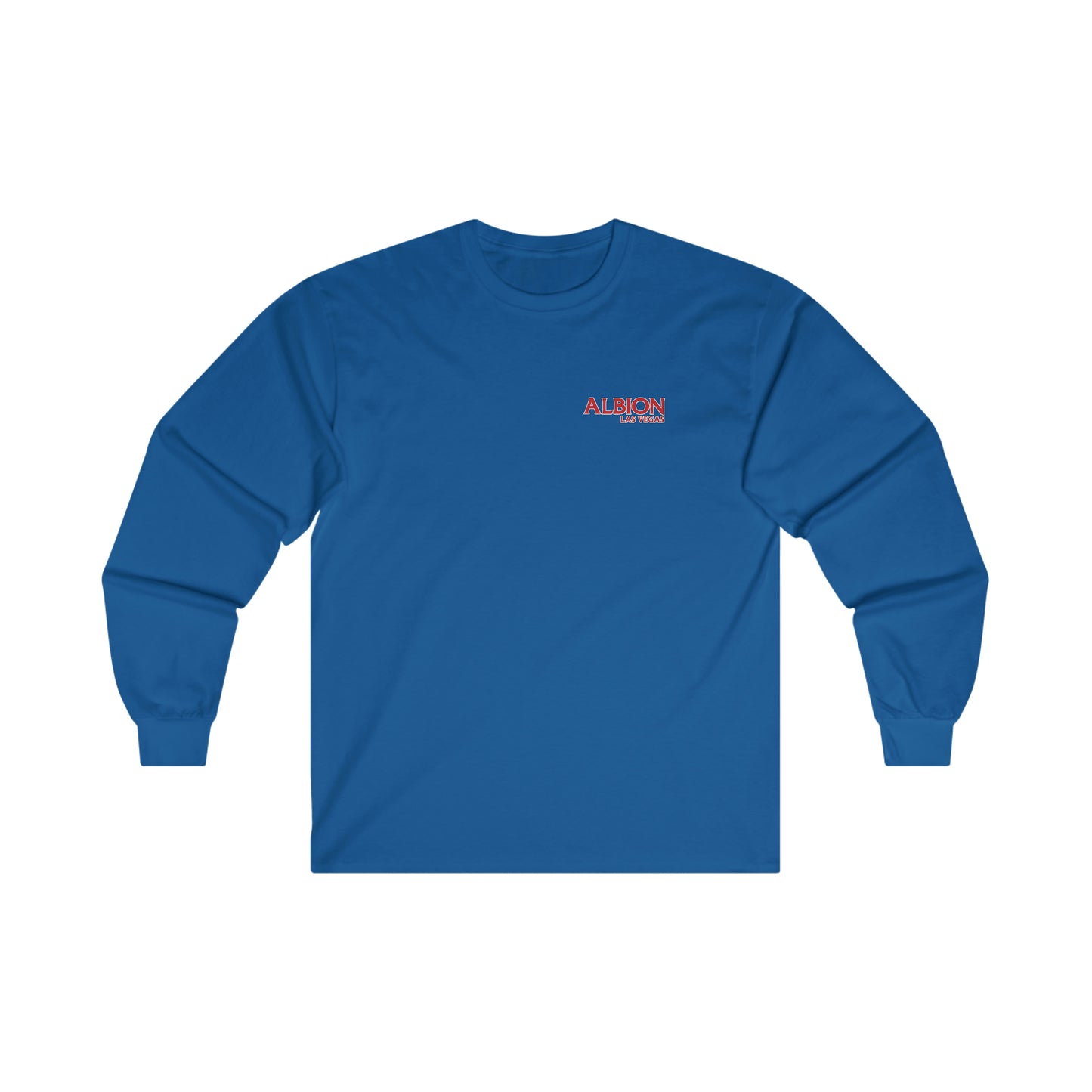 Albion LV Logo Sm Front- Ultra Cotton Long Sleeve Tee (ALB-LV-21-221U)