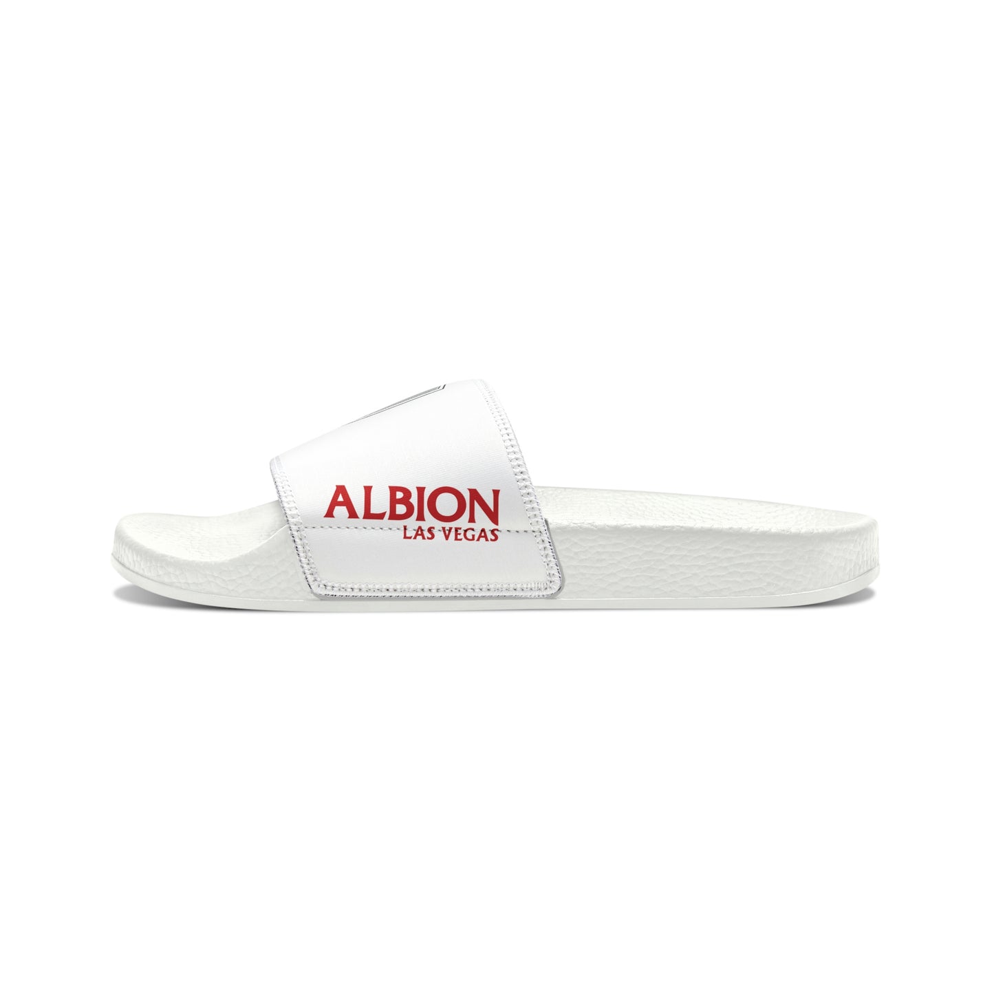 Albion LV Shield Lg with Logo outside edge- Women's Deco Slide Sandals (ALB-LV-41-005W)