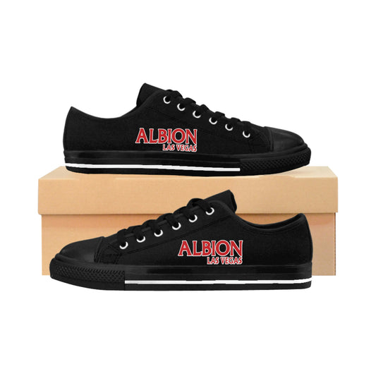 Albion LV Logo- Women's Sneakers- Black (ALB-LV-42-211W)