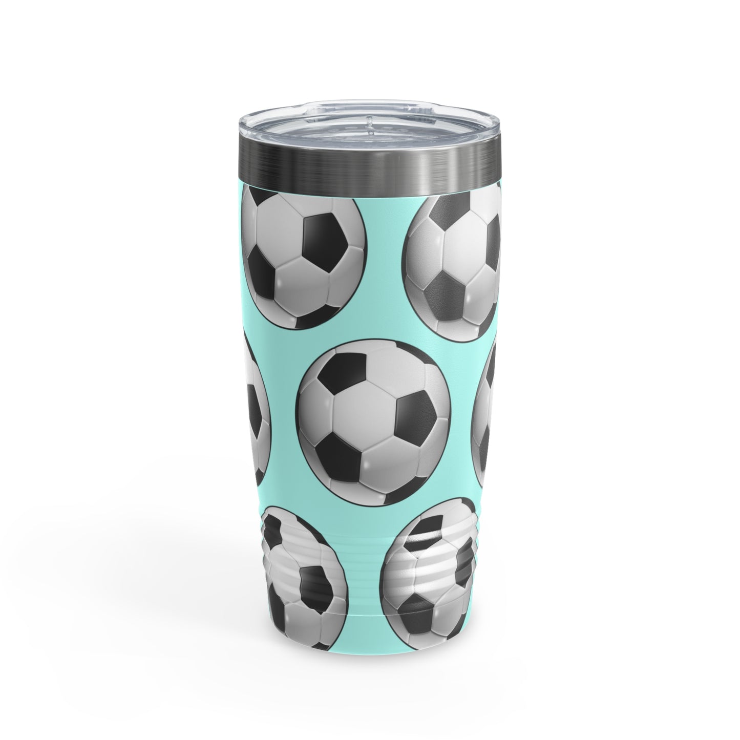 Soccer ball print- Various Colors- Ringneck Tumbler, 20oz (ST-NCP-82-050A)