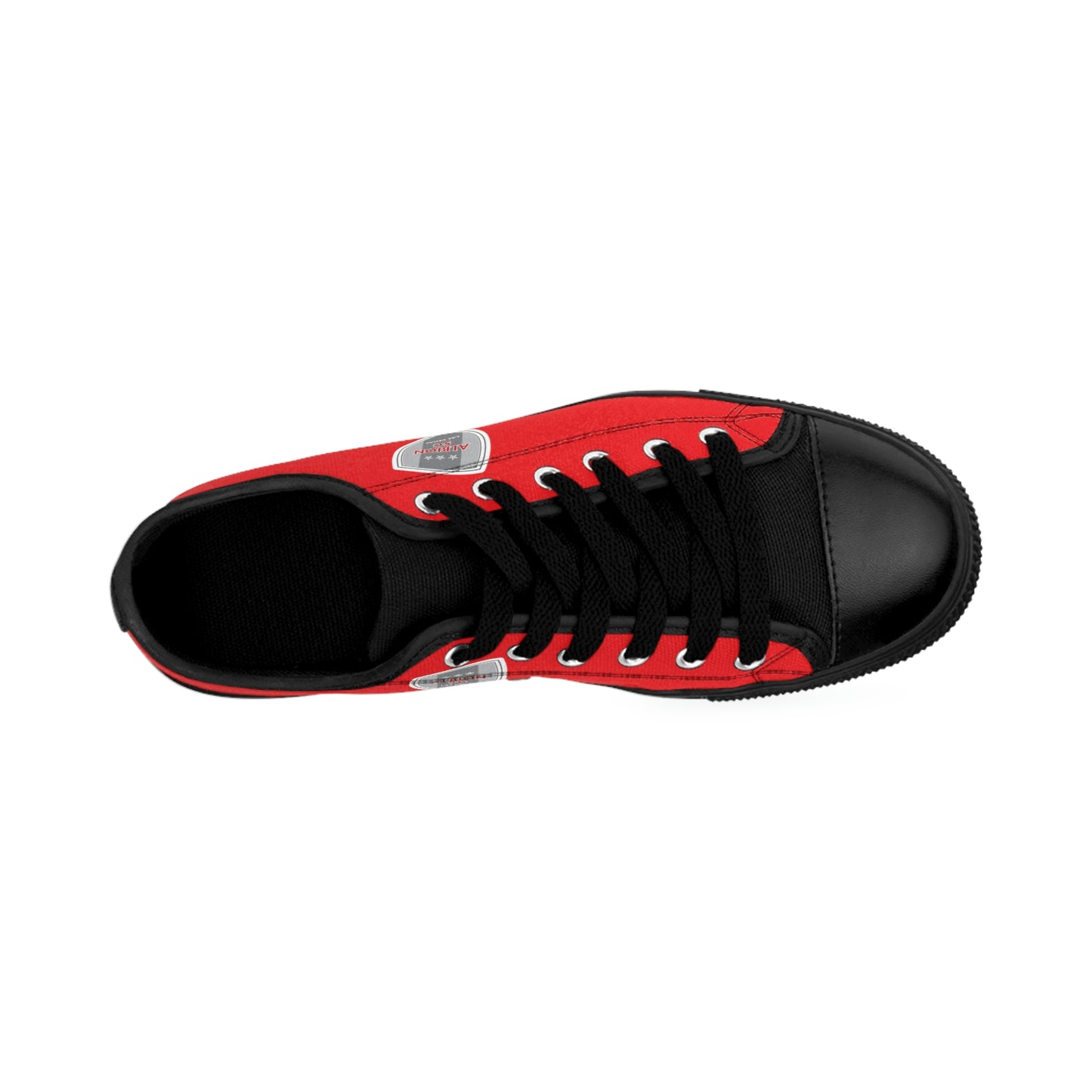 Albion LV Shield- Women's Sneakers- Red and Black (ALB-LV-42-203W)