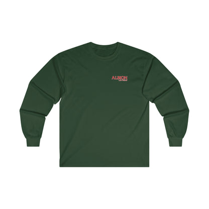 Albion LV Logo Sm Front- Ultra Cotton Long Sleeve Tee (ALB-LV-21-221U)