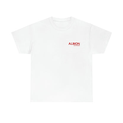 Albion LV Logo Sm- Unisex Heavy Cotton Tee (ALB-LV-21-021U)