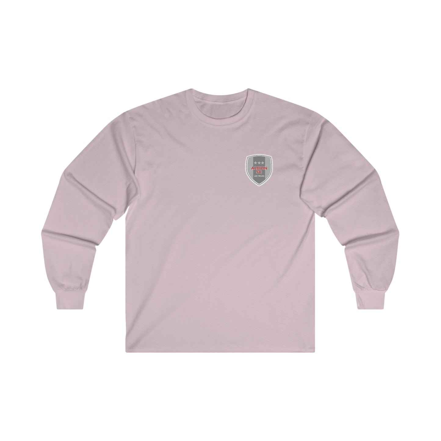 Albion LV Shield Sm Front- Ultra Cotton Long Sleeve Tee (ALB-LV-21-211U)