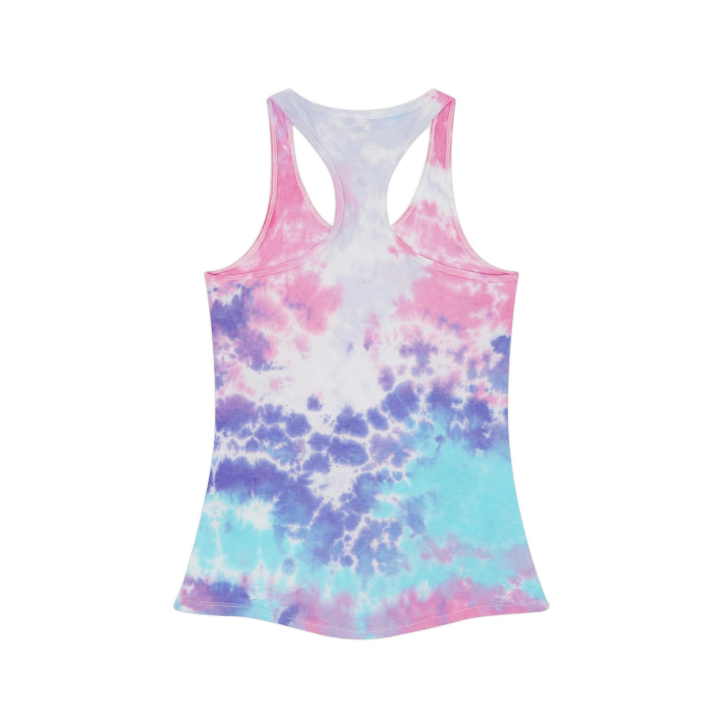 Albion LV Logo Lg- Tie Dye Racerback Tank Top (ALB-LV-21-300W)