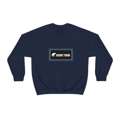 ScoutThem Shield Lg blue border- Unisex Heavy Blend™ Crewneck Sweatshirt (ST-FGS-22-414U)