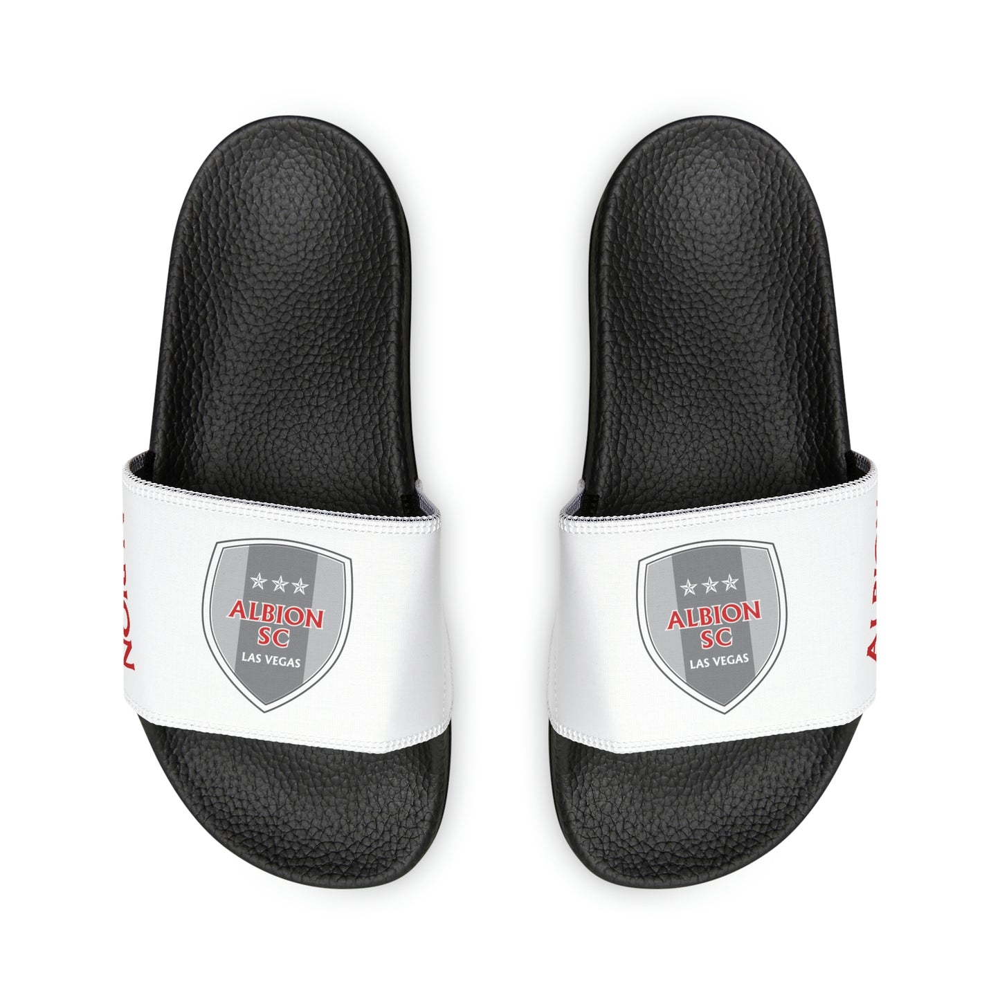 Albion LV Shield Lg with Logo outside edge- Men's Deco Slide Sandals (ALB-LV-41-000M)