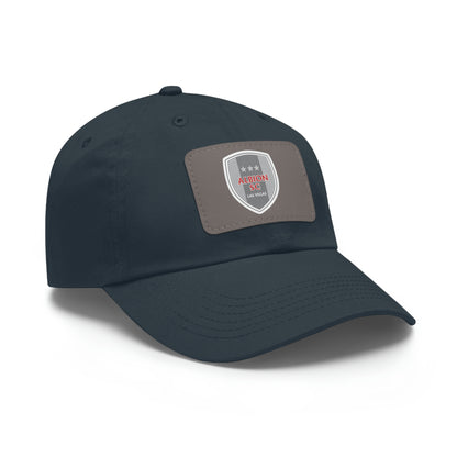 Albion LV Shield- Dad Hat with Leather Patch (ALB-LV-11-013U)